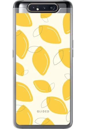 Glided Abstract Lemon - Samsung Galaxy A80 Handyhülle - Soft case