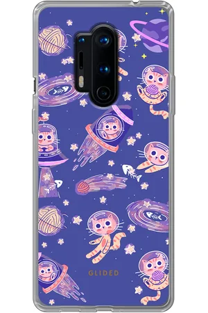 Glided Space Cat - OnePlus 8 Pro Handyhülle - Soft case