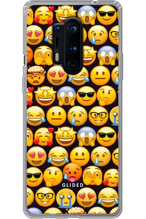 Glided Emoji Town - OnePlus 8 Pro Handyhülle - Soft case
