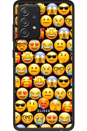 Glided Emoji Town - Samsung Galaxy A52 5G Handyhülle - Biologisch Abbaubar
