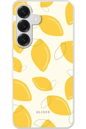 Glided Abstract Lemon - Samsung Galaxy S25 Handyhülle - Soft case