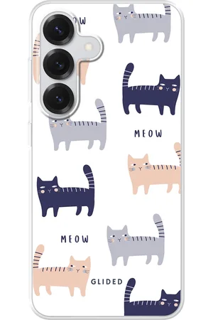 Glided Purrfection - Samsung Galaxy S25 Handyhülle - Soft case