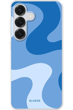 Glided Blue Wave - Samsung Galaxy S25 Handyhülle - Soft case