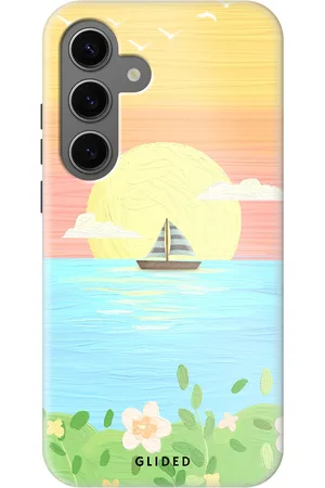 Glided Cute Sunset - Samsung Galaxy S24 Handyhülle - Soft case
