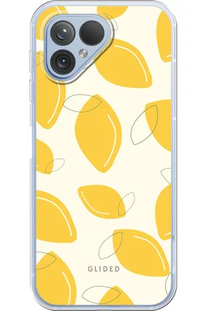 Glided Abstract Lemon - Fairphone 5 Handyhülle - Soft case