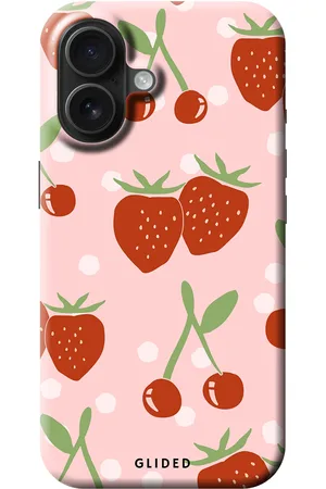 Glided Cherry meets Strawberry - iPhone 16 Handyhülle - Tough case