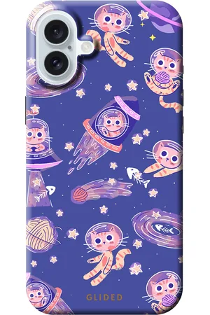 Glided Space Cat - iPhone 16 Plus Handyhülle - Tough case