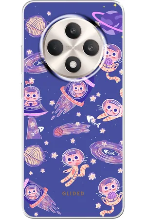 Glided Space Cat - Oppo Reno12 F Handyhülle - Soft case