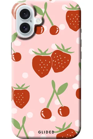 Glided Cherry meets Strawberry - iPhone 16 Plus Handyhülle - Tough case