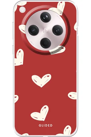 Glided Red Love - Oppo Find X8 Handyhülle - Soft case