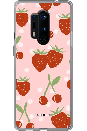 Glided Cherry meets Strawberry - OnePlus 8 Pro Handyhülle - Soft case