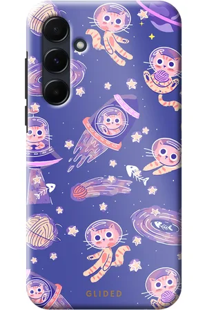 Glided Space Cat - Samsung Galaxy A55 Handyhülle - Soft case