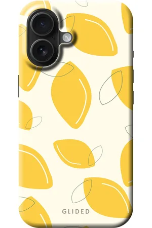 Glided Abstract Lemon - iPhone 16 Handyhülle - Tough case