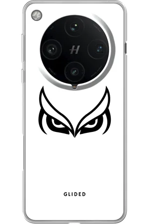 Glided White Owl - Oppo Find X8 Pro Handyhülle - Soft case