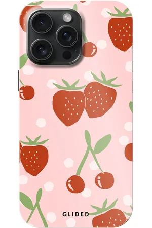 Glided Cherry meets Strawberry - iPhone 15 Pro Max Handyhülle - Tough case