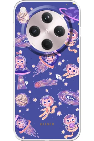 Glided Space Cat - Oppo Find X8 Handyhülle - Soft case