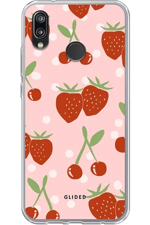 Glided Cherry meets Strawberry - Huawei P20 Lite Handyhülle - Soft case