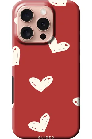 Glided Red Love - iPhone 16 Pro Handyhülle - Tough case