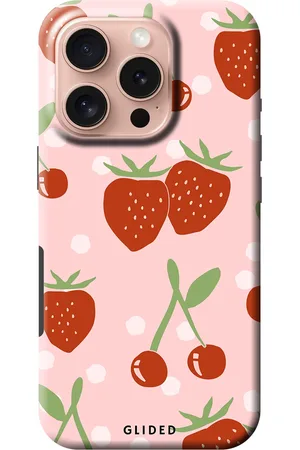 Glided Cherry meets Strawberry - iPhone 16 Pro Handyhülle - Tough case