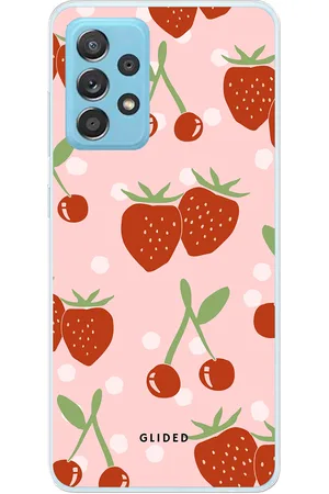 Glided Cherry meets Strawberry - Samsung Galaxy A73 5G Handyhülle - Tough case
