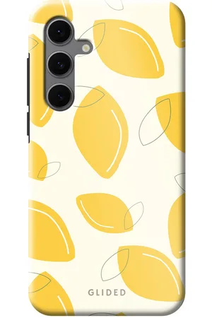 Glided Abstract Lemon - Samsung Galaxy S24 FE Handyhülle - Soft case