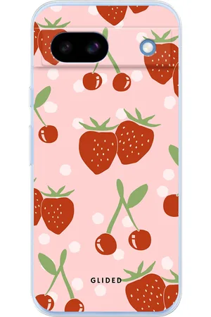 Glided Cherry meets Strawberry - Google Pixel 8a Handyhülle - Soft case