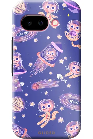 Glided Space Cat - Google Pixel 9A Handyhülle - Soft case