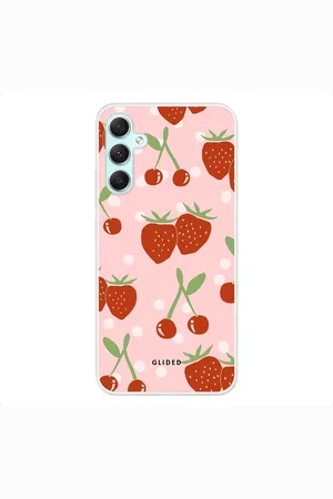 Glided Cherry meets Strawberry - Samsung Galaxy A34 Handyhülle - Tough case