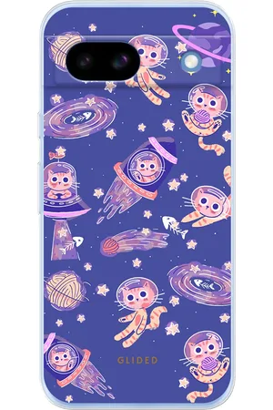 Glided Space Cat - Google Pixel 8a Handyhülle - Soft case