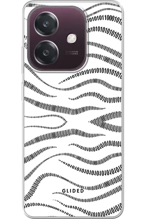 Glided Binary Code - Oppo A60 5G Handyhülle - Soft case