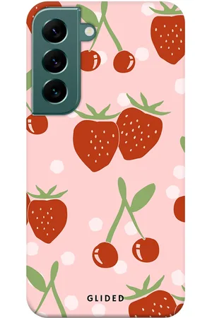Glided Cherry meets Strawberry - Samsung Galaxy S22 Handyhülle - Tough case