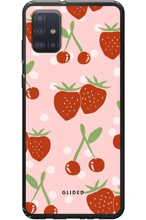 Glided Cherry meets Strawberry - Samsung Galaxy A51 Handyhülle - Tough case