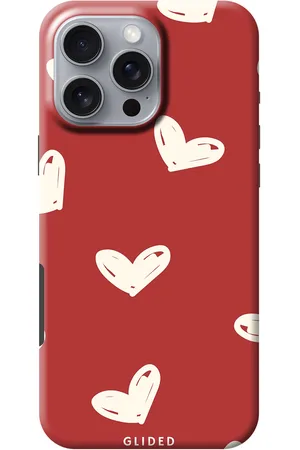 Glided Red Love - iPhone 16 Pro Max Handyhülle - Tough case