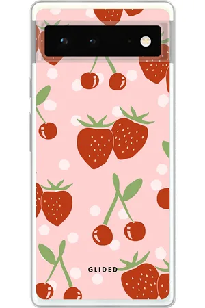 Glided Cherry meets Strawberry - Google Pixel 6 Handyhülle - Tough case