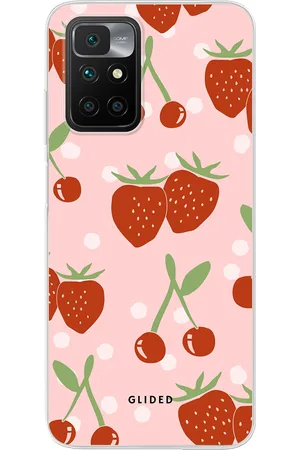 Glided Cherry meets Strawberry - Xiaomi Redmi 10 Handyhülle - Soft case