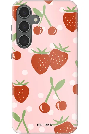 Glided Cherry meets Strawberry - Samsung Galaxy S24 Plus Handyhülle - Tough case