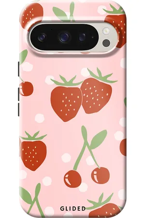 Glided Cherry meets Strawberry - Google Pixel 9 Handyhülle - Soft case