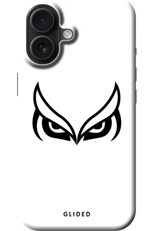 Glided White Owl - iPhone 16 Handyhülle - Tough case