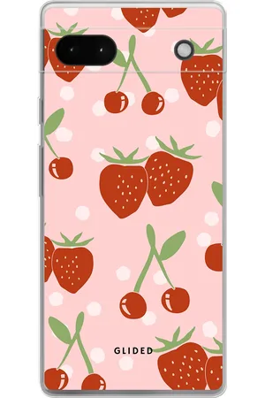 Glided Cherry meets Strawberry - Google Pixel 6a Handyhülle - Tough case