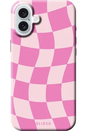 Glided Pink Chess - iPhone 16 Plus Handyhülle - Tough case
