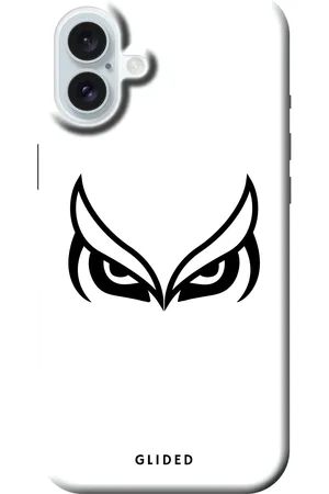 Glided White Owl - iPhone 16 Plus Handyhülle - Tough case