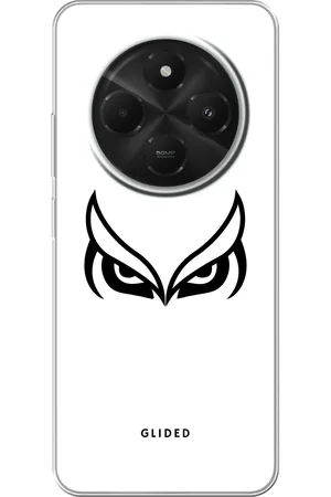 Glided White Owl - Xiaomi Redmi 14C Handyhülle - Soft case