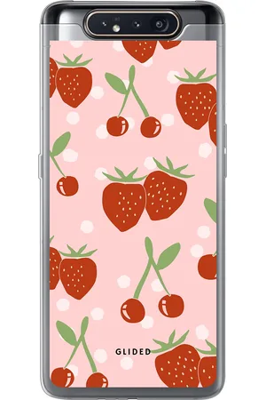 Glided Cherry meets Strawberry - Samsung Galaxy A80 Handyhülle - Soft case