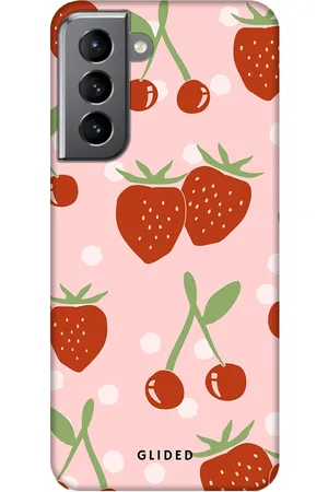 Glided Cherry meets Strawberry - Samsung Galaxy S21 5G Handyhülle - Tough case
