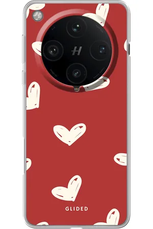 Glided Red Love - Oppo Find X8 Pro Handyhülle - Soft case