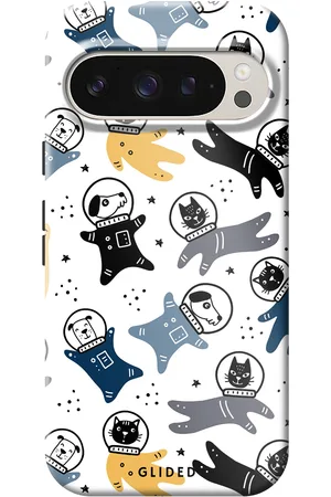 Glided Paws Space - Google Pixel 9 Pro Handyhülle - Soft case