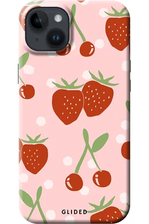 Glided Cherry meets Strawberry - iPhone 14 Plus Handyhülle - Tough case