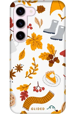 Glided Autumn Time - Samsung Galaxy S23 Handyhülle - Tough case