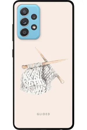 Glided Scarf Knitting - Samsung Galaxy A52 / A52 5G / A52s 5G Handyhülle - Tough case