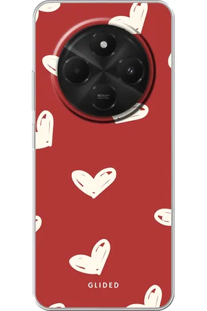 Glided Red Love - Xiaomi Redmi 14C Handyhülle - Soft case